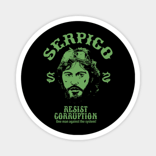 Serpico: A Badge of Integrity - Al Pacino Inspired T-Shirt Magnet